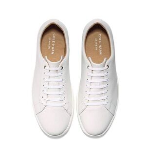 Cole Haan White Leather Sneakers